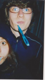 Juli und Reisekumpan Andreas
