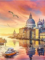 puzzle-sunset-venice-italy